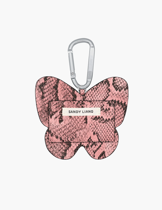 YEAR OF THE SNAKE KEYCHAIN IN PINK