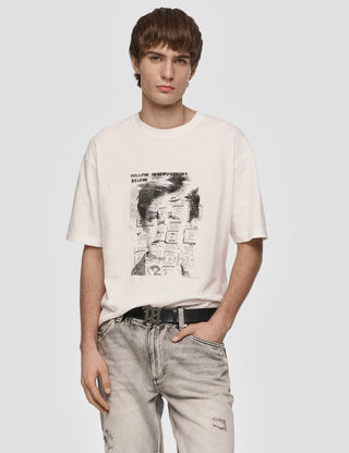 Ray Johnson Rimbaud Template T-Shirt