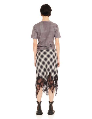 CHARCOAL DAISIES RING TEE