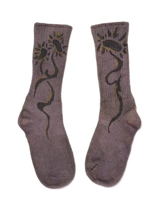CHARCOAL DAISIES SOCKS