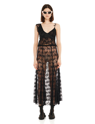 BLACK PAMELA SKIRT