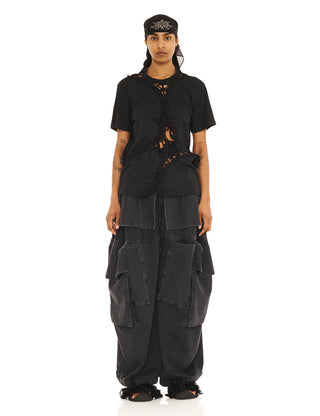 BLACK MINI TOSH TEE
