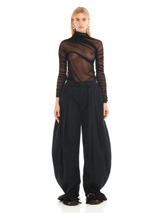 BLACK DENIM SIMONE PANT