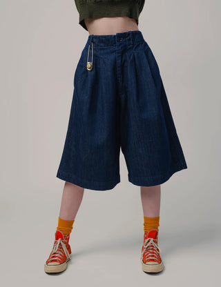 Indigo Denim Woven Short