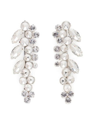 CRYSTAL CLEAR CHANDELIER EARRING