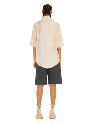 GUA SHA PLAID SUNNY BUTTON UP