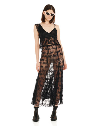BLACK PAMELA SKIRT