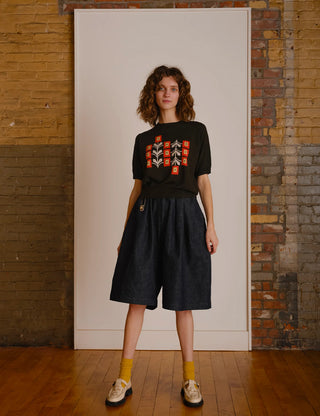 Indigo Denim Woven Short
