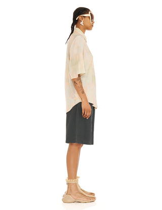 GUA SHA PLAID SUNNY BUTTON UP