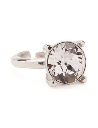 CRYSTAL CLEAR TOE RING