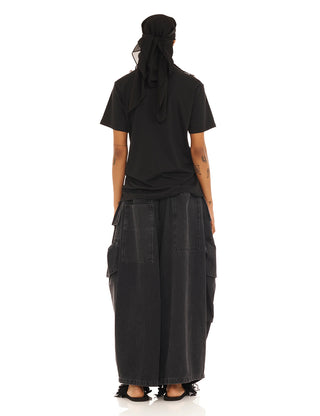 BLACK MINI TOSH TEE