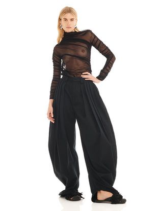 BLACK DENIM SIMONE PANT