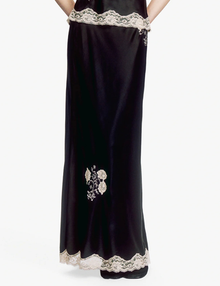 Lingerie Satin Skirt