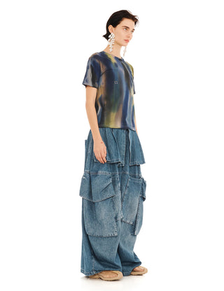 AURORA PIERCED TEE