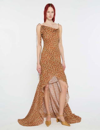 Scorched Flower Aldra Dress