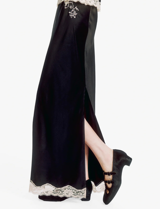 Lingerie Satin Skirt