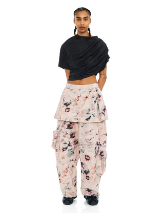 DRAPED EVA TEE