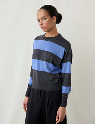 FREYA STRIPES SWEATER
