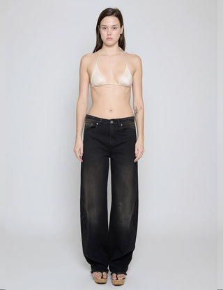 Black Brown Cocoon Jeans