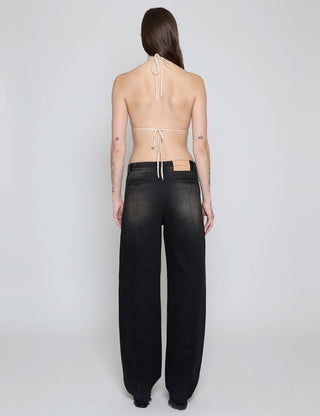 Black Brown Cocoon Jeans