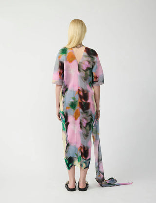 Stacy Handpleated Kaftan in Maris