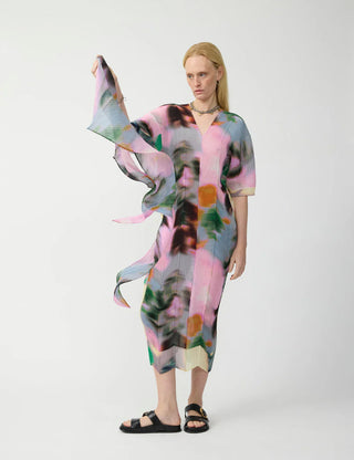 Stacy Handpleated Kaftan in Maris