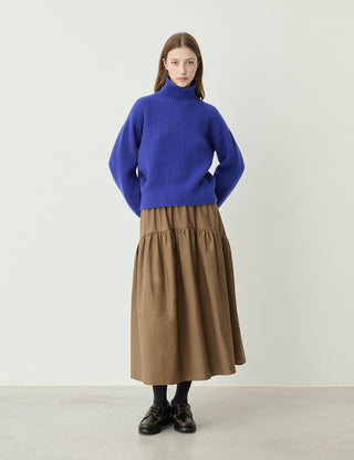 ALINE SKIRT MUD BROWN