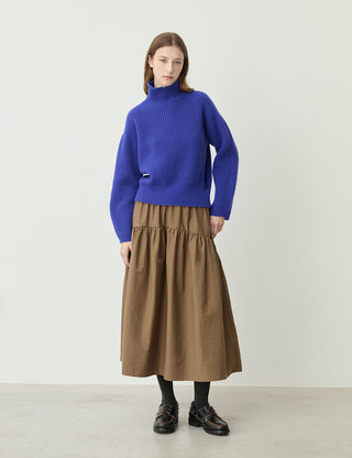 ALINE SKIRT MUD BROWN