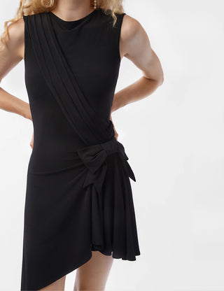CELLO DRESS IN BLACK