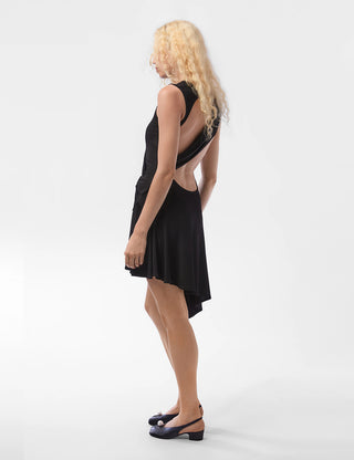 CELLO DRESS IN BLACK