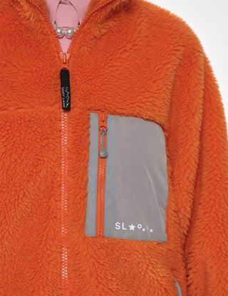 Rain Fleece Orange