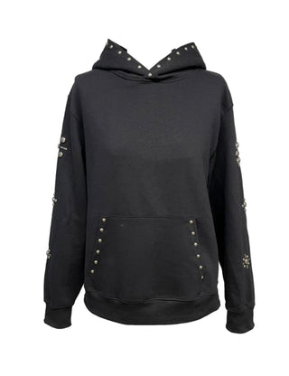 STUDDED HOODIE