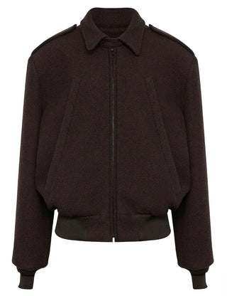 Zip-Up Bomber Jacket