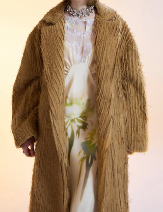 CAMEL PAW PAW COAT