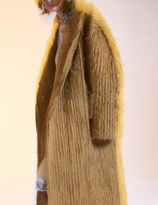 CAMEL PAW PAW COAT
