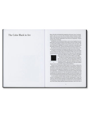 The Color Black: Antinomies of a Color in Architecture and Art