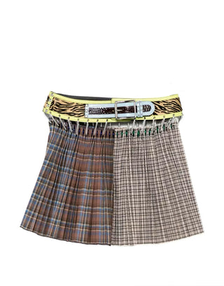 Cotton Mini Carabiner Skirt
