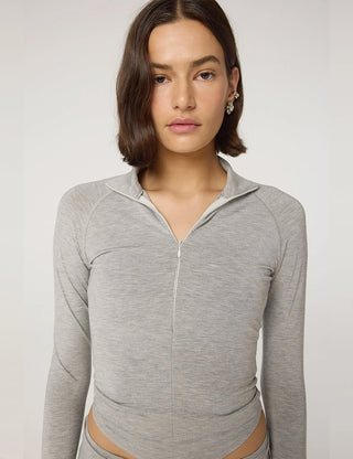 Fion Top Grey