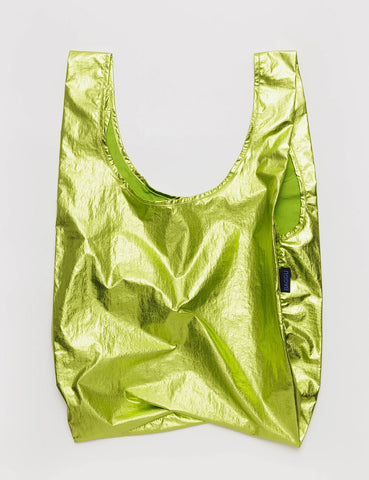 Metallic Lime Bag
