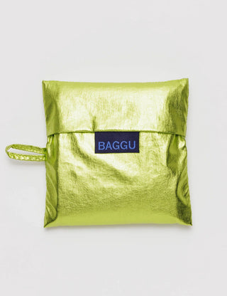 Metallic Lime Bag