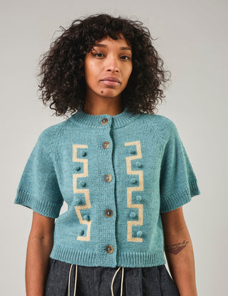 Sky Key Cardigan Tee