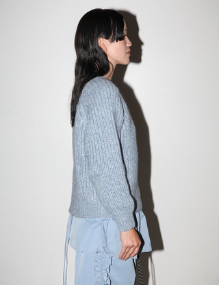 Polar Crewneck Sweater Sky