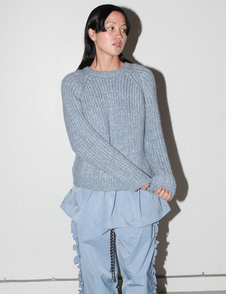 Polar Crewneck Sweater Sky