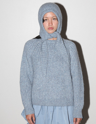 Polar Crewneck Sweater Sky