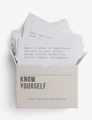 Know Yourself Prompt Cards