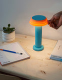 SOWDEN PL1 Portable Lamp Blue Orange