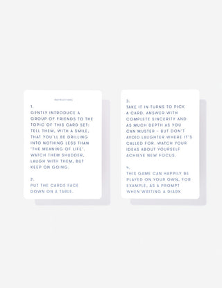 The Meaning of Life Cards