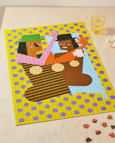 Nina Chanel Abney Jigsaw Puzzle