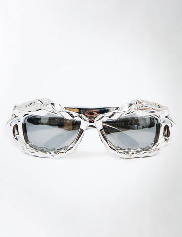 TWISTED SUNGLASSES SILVER