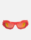 Twisted Sunglasses Red Orange